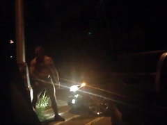 Horny wanderer...and he fucked many stranger