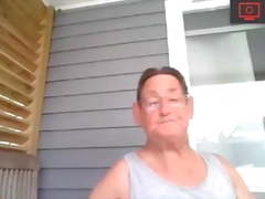 Grandpa catches moment while no grandma