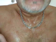 Butch daddy enjoying sheath fuck