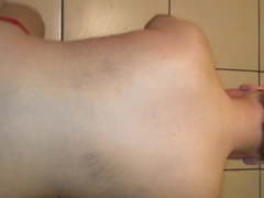 Getting skanky in porno theater restroom